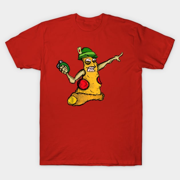 Sgt. Pizza T-Shirt by evthompson057